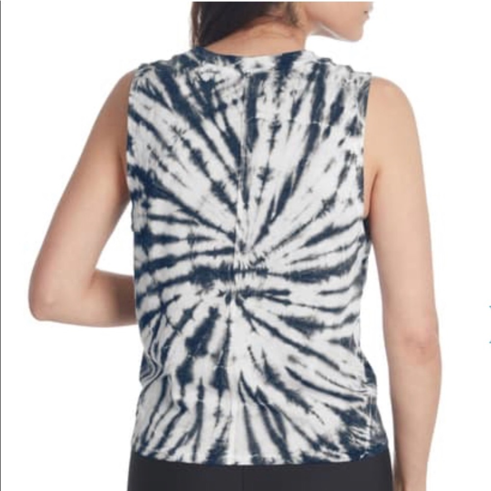 🆕SAGE COLLECTIVE Tie Dye Crew Neck Tank Top - Picture 3 of 3